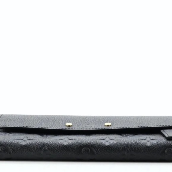 Louis Vuitton Black Empreinte Pont Neuf Monogram Wallet - Picture 6 of 10